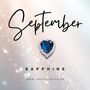 Personalised September Birthstone Keepsake Birthday Card, thumbnail 8 of 10