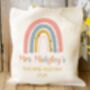 Rainbow Star Teacher Tote Bag, thumbnail 2 of 3