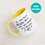 'Think Missing Me Is Hard, Try Missing You' Mug, thumbnail 1 of 10