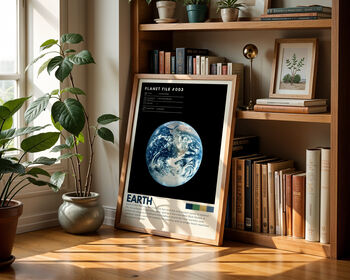 The Solar System Set Of Eight Planet Prints, 10 of 12
