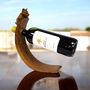 Cute Cat Wooden Wine Rack Gift For Wine Drinkers, thumbnail 1 of 5