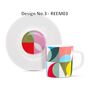 Coloured On Trend Porcelain Espresso Cup And Saucer, thumbnail 5 of 8