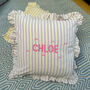 Embroidered Bespoke Cushions, thumbnail 4 of 10