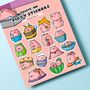 Pig Sticker Sheet | Cute Stickers, thumbnail 3 of 5