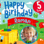 Personalised Little Dustbins Birthday Jigsaw Puzzle, thumbnail 2 of 9