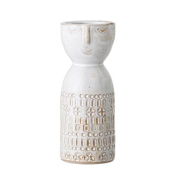 Vase, White, Stoneware, 2 of 2