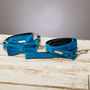 The Constantine Velvet Dog Collar Bow Tie And Lead Set, thumbnail 2 of 6