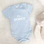 'Mini' Personalised Babygrow Gift For New Baby, thumbnail 2 of 10