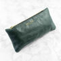 Monogrammed Luxury Leather Slimline Clutch, thumbnail 3 of 12