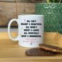 Personalised All Things Bright Teacher Mug, thumbnail 1 of 2