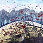 Where The Song Thrush Sings Limited Edition Lino Print, thumbnail 1 of 2