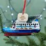 Personalised Cruise Ship Bauble, thumbnail 1 of 3