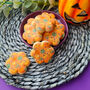 Autumn Pumpkins Biscuits Gift Box, Eight Pieces, thumbnail 1 of 6