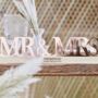 Personalised Rose Gold Mr And Mrs Sign, thumbnail 1 of 4