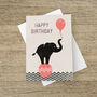 'Happy Birthday' Elephant Card, thumbnail 1 of 1