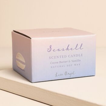 Seashell Cocoa Butter And Vanilla Candle, 4 of 4