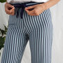 Boyfriend Fit Stripe Pj Lounge Pants, thumbnail 3 of 8