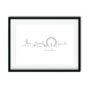 London Skyline Print – Bestselling Hand Drawn Line Art Travel Print, thumbnail 1 of 4