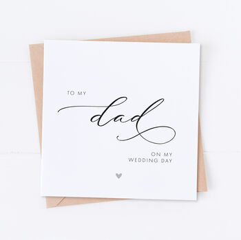 Mum On The Day Wedding Card, 2 of 4