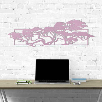 African Tree Savannah Wooden Art For Home Or Office, 4 of 12