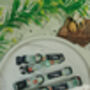 Iced Doughnuts And Coffee Dog Collar With Optional Set, thumbnail 3 of 10