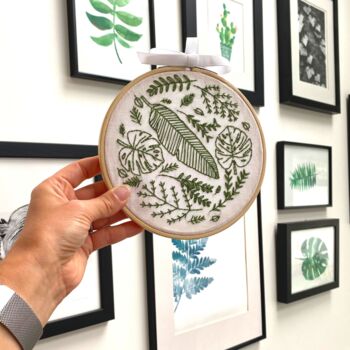 Plant Lover Embroidery Kit, 6 of 12