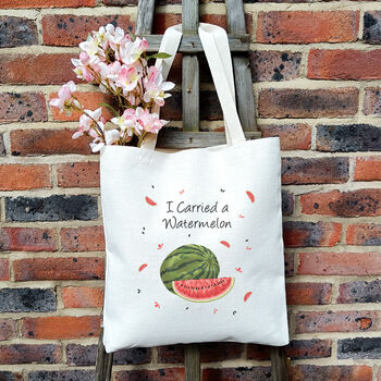 I Carried A Watermelon Tote Bag, 5 of 6