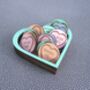 Personalised Wooden Love Hearts And Dish, thumbnail 2 of 4