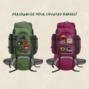 Personalised Travel Backpack Print, 2 of 7