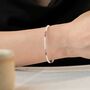 Natural Amethyst And Moonstone Bracelet, thumbnail 5 of 7