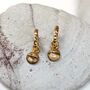 The Orb Citrine November Birthstone Earrings, thumbnail 1 of 5