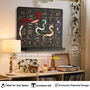 Snakes And Ladders Magnetic Wall Game, thumbnail 2 of 7
