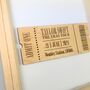 Taylor Swift Eras Tour Personalised Concert Ticket Box Frame Swifties, thumbnail 5 of 12