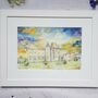 Personalised Wedding Venue Watercolour Painting, thumbnail 1 of 12