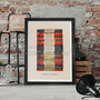 Saracens Classics Rugby Poster Print, thumbnail 4 of 4
