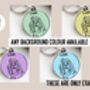Lhasa Apso Outline ID Tag, thumbnail 4 of 4