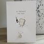 A Toast To You Silver Toast Charm Bracelet And Card | Gift, thumbnail 1 of 4