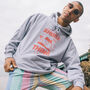 Shore Thing Men's Slogan Hoodie With Sandcastle Graphic, thumbnail 3 of 4