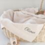 Personalised Knitted Baby Blanket 100% Cotton, thumbnail 5 of 10