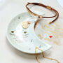 Mother And Daughter Crescent Moon Trinket Dish, thumbnail 9 of 12