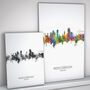 Middlesbrough Skyline Portrait Print And Box Canvas, thumbnail 2 of 5
