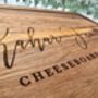 Personalised Engraved Acacia Wood Cheese Board, thumbnail 5 of 9