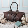 Anthony Handmade Leather Weekend Holdall, thumbnail 11 of 12
