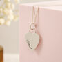 Heart Tag Personalised Name Necklace, thumbnail 4 of 7