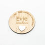 Hello World Baby Name Announcement Plaque Acrylic, thumbnail 2 of 12