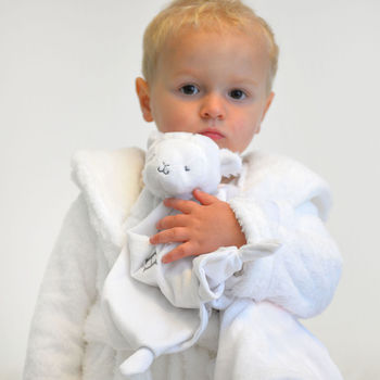 Personalised Little Lamb Baby Comforter, 4 of 10