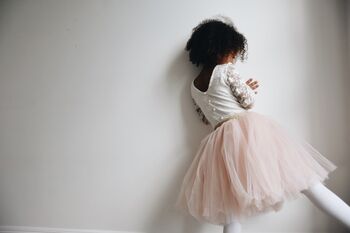 Fluffy Blush Pink Tutu Skirt, 4 of 5
