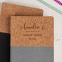 Personalised Vegan Cork Notebook For Her, thumbnail 1 of 7