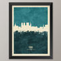 York Skyline Print And Box Canvas, thumbnail 1 of 6