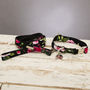 Chelsea Pink Floral Dog Collar And Lead Set, thumbnail 2 of 5